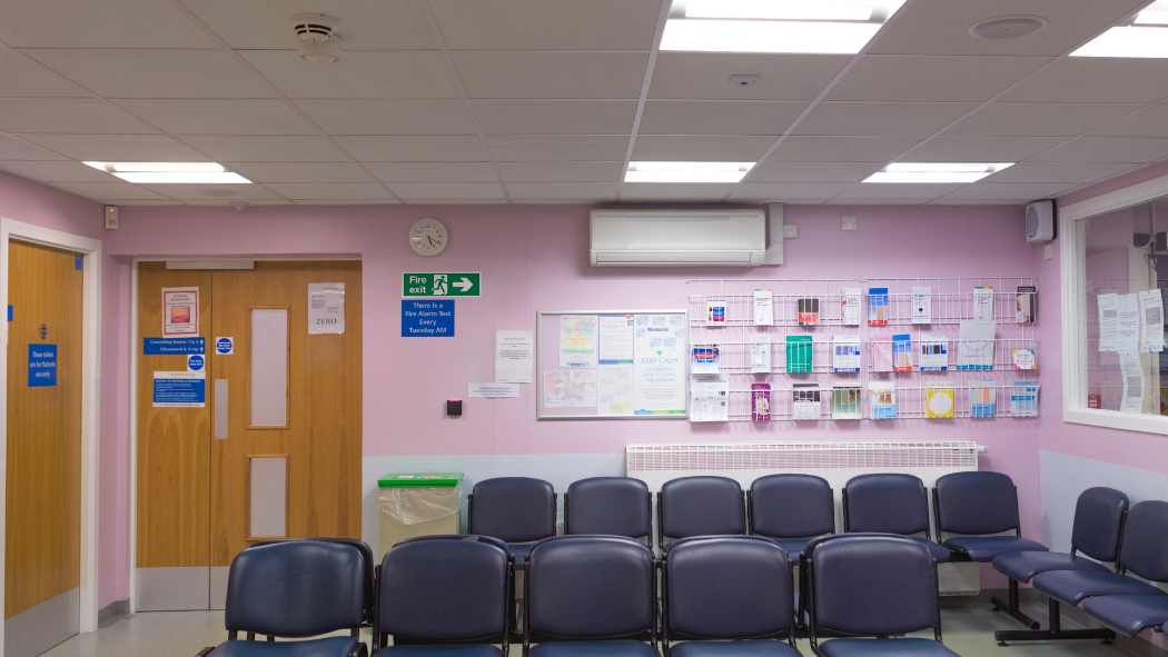 Patient waiting room