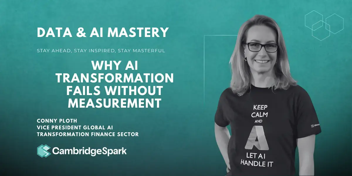 Why AI Transformation Fails Without Measurement: Conny Ploth
