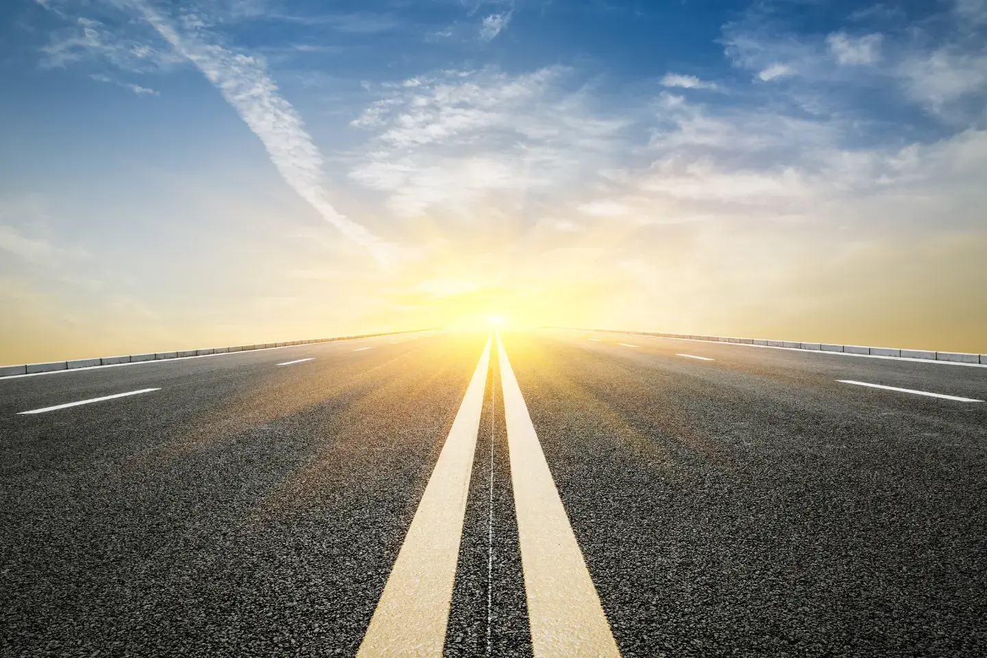 Image of a road to success