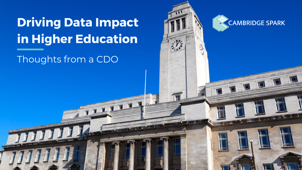 Driving Data Impact in Higher Education: Thoughts from a CDO