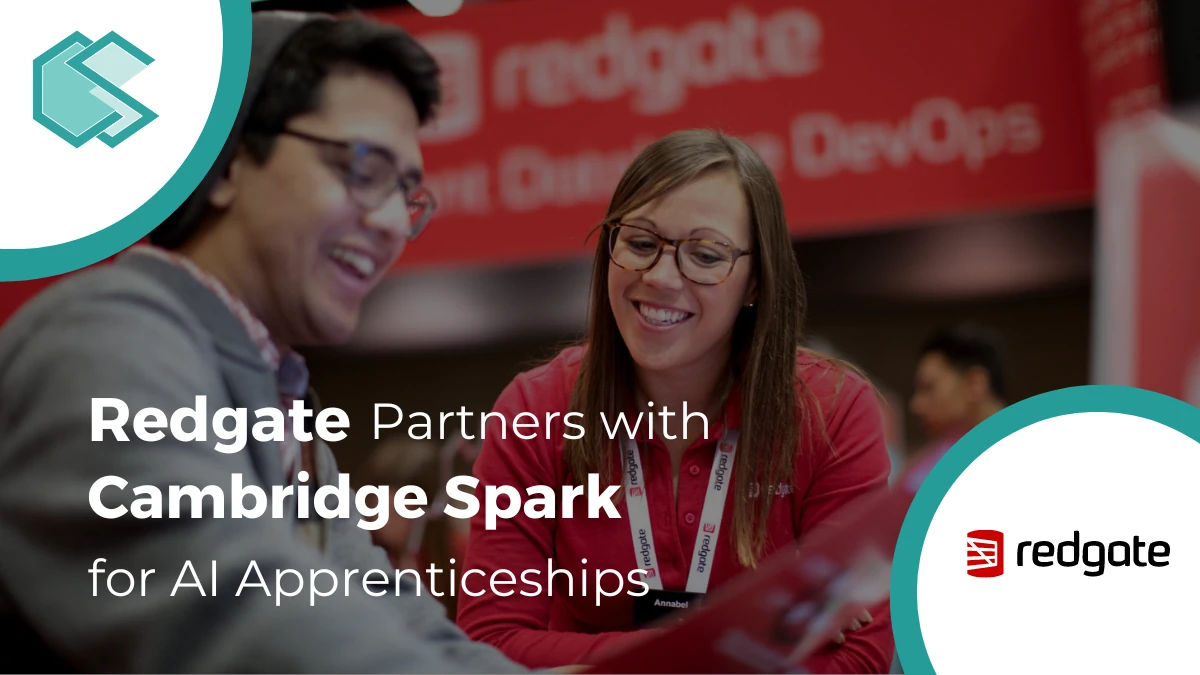 Redgate Partners with Cambridge Spark for AI Apprenticeships