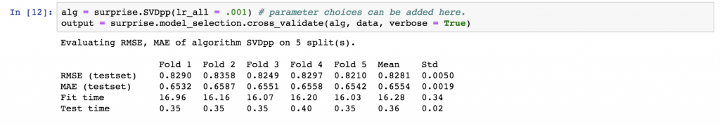 checking models are running reasonably 