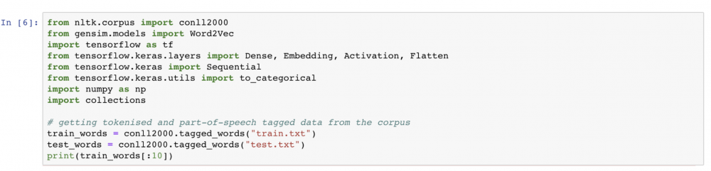 importing all necessary libraries and looking at CONLL data