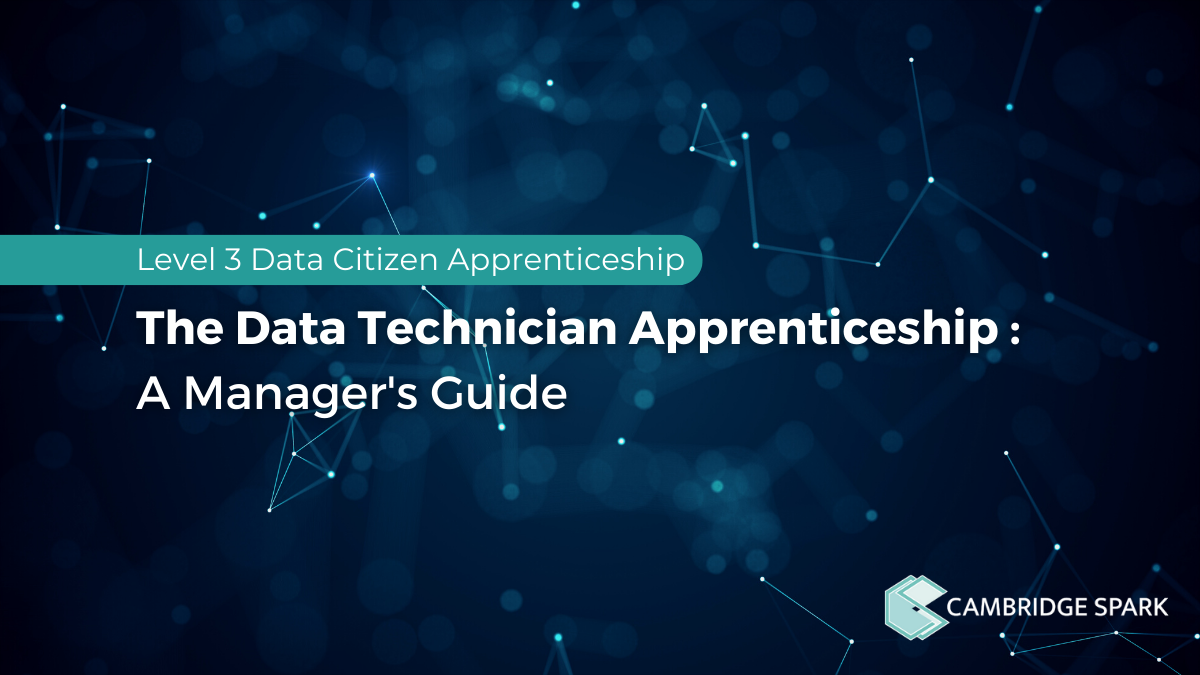 The Data Technician Apprenticeship: A Manager's Guide