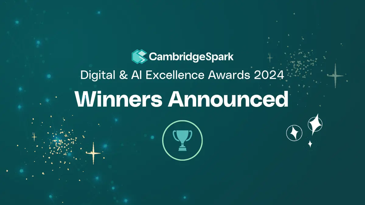 Cambridge Spark Announces Digital & AI Excellence Awards 2024 Winners